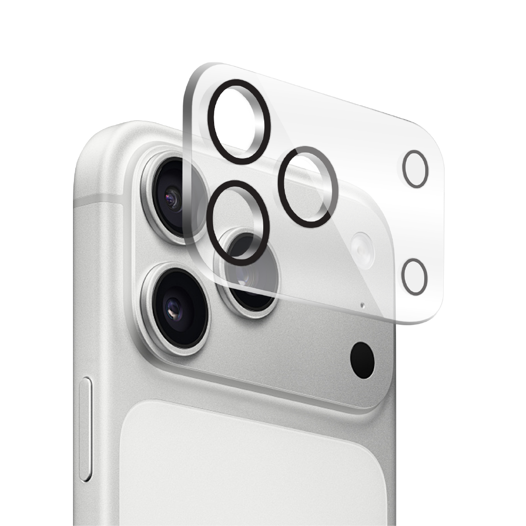 Asli  Global Armorlens Series Metal Tempered Glass Camera Lens Protector For IPhone  17 Pro | Clear