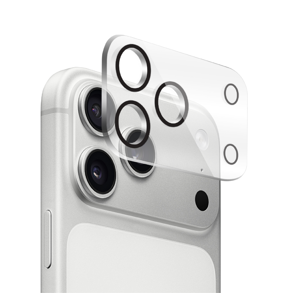 Asli  Global Armorlens Series Metal Tempered Glass Camera Lens Protector For IPhone 17 Pro Max | Clear