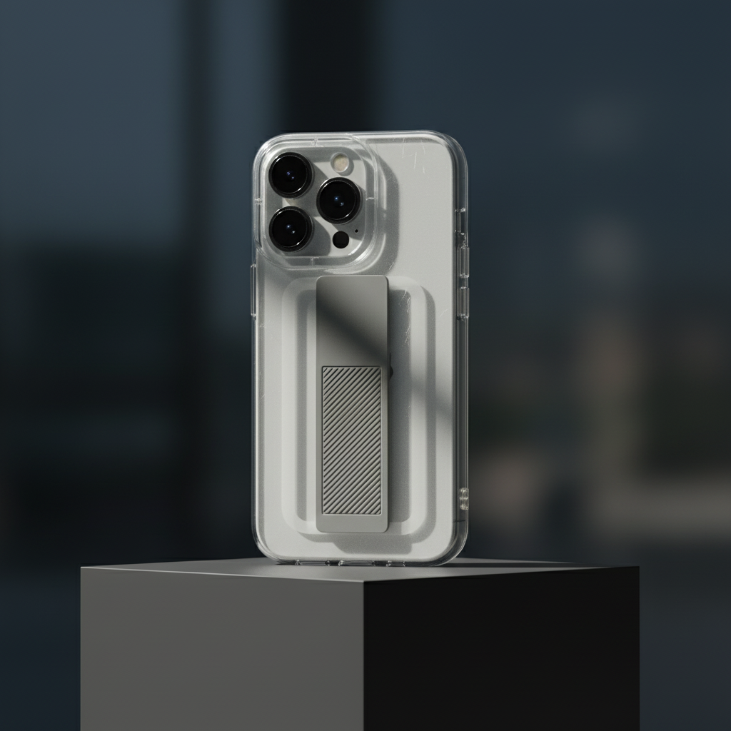 Asli Global iPhone 14 Pro GripMag Clear Case | Clear