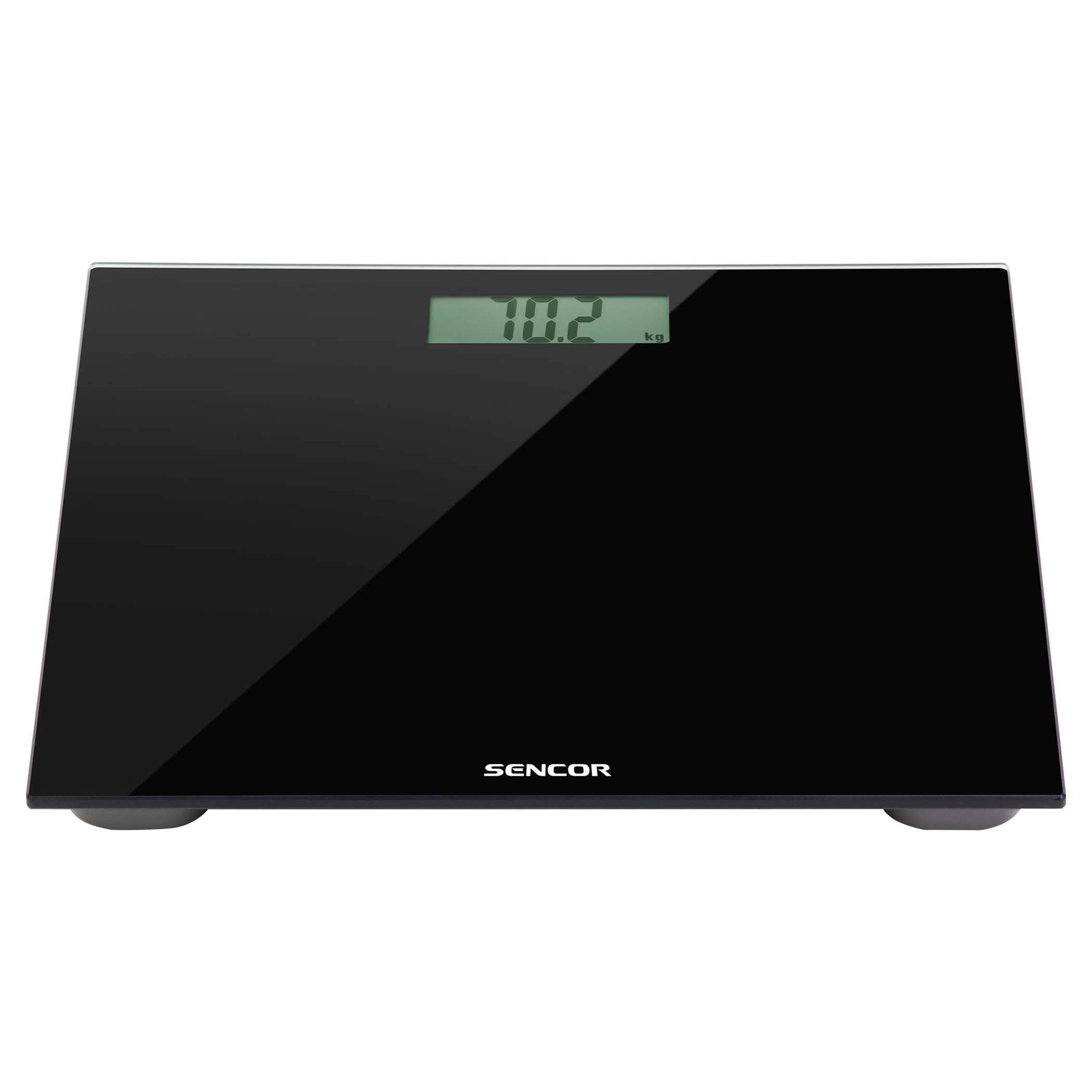 SENCOR SBS 2300BK Personal Scale Tempered Safety Glass Black