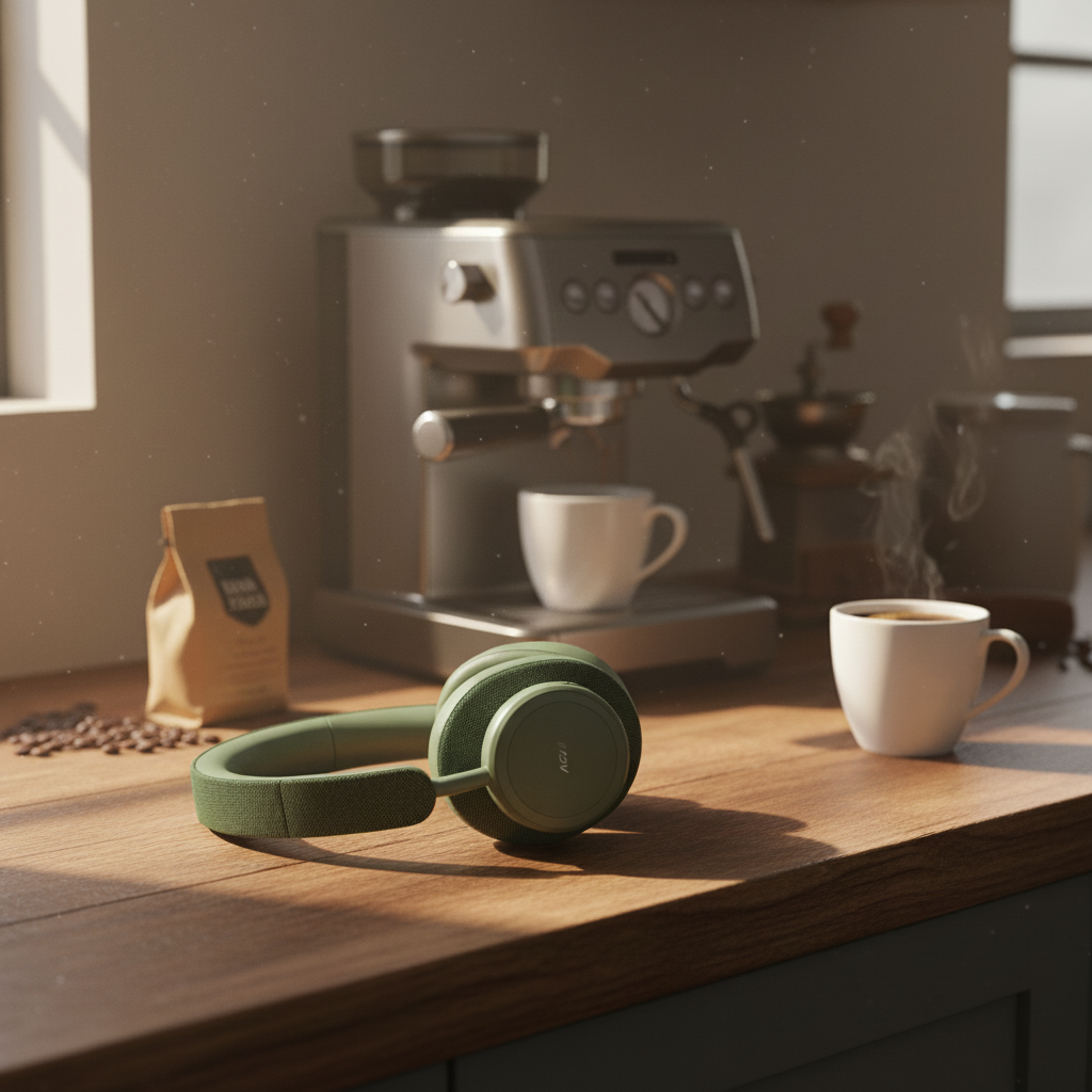 Asli Global Echo Max Ultimate Sound Over-Ear Wireless Headphones | Green