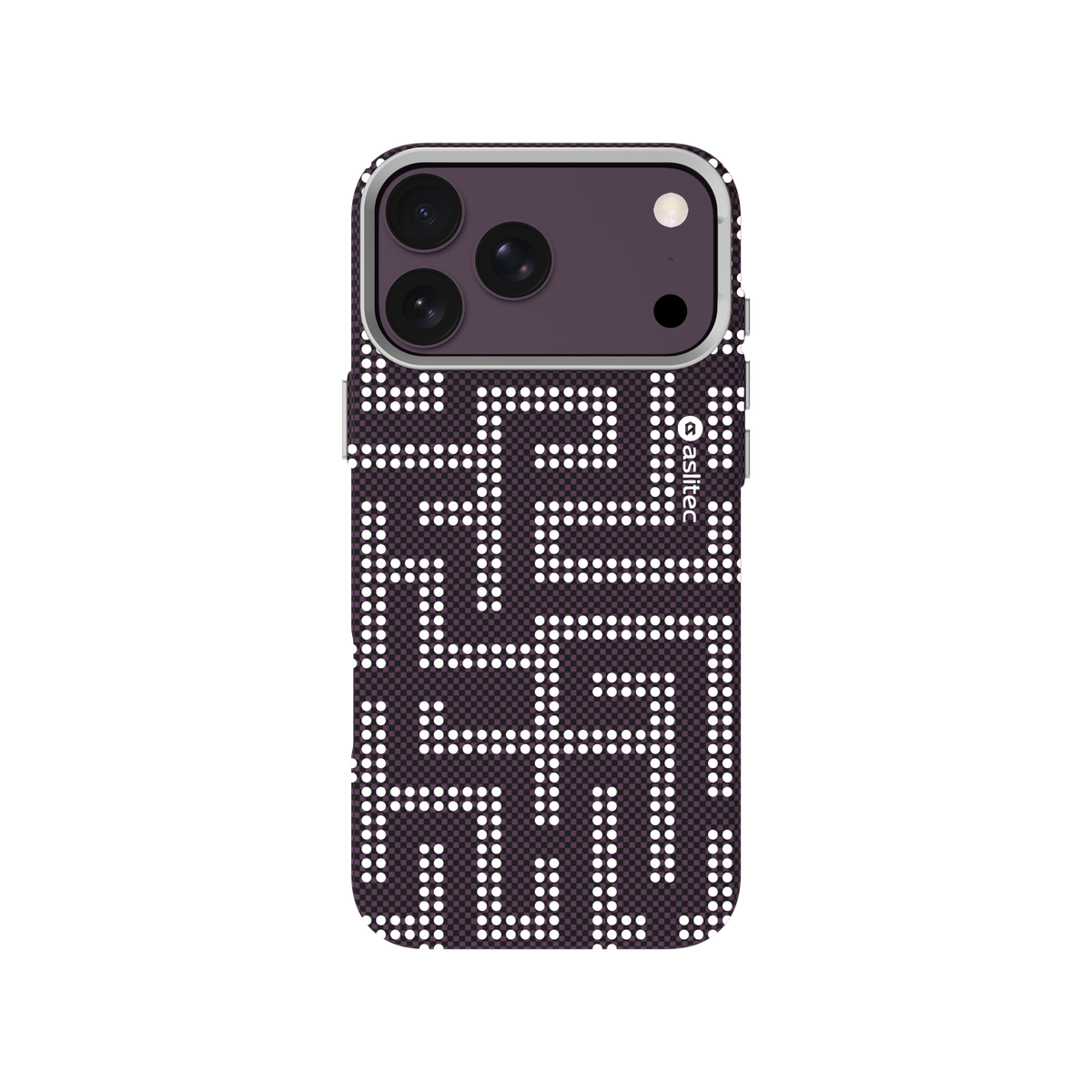aslitec MAZEMAG MagSafe Case with Maze Pattern & Metal Accents for iPhone 18 Pro & 18 Pro Max