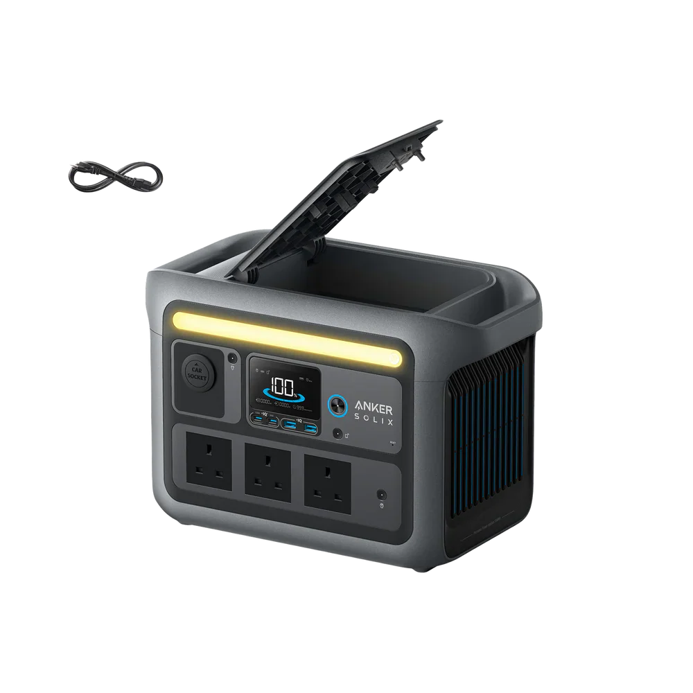 Anker SOLIX C800 Portable Power Station | 768Wh | 1200W | Dark Grey