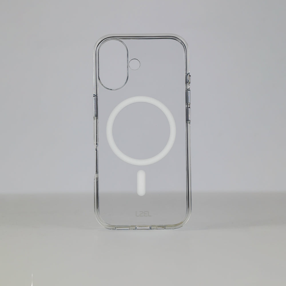 LZEL Magnexo Clear Case for iPhone 17 | Crystal Clear