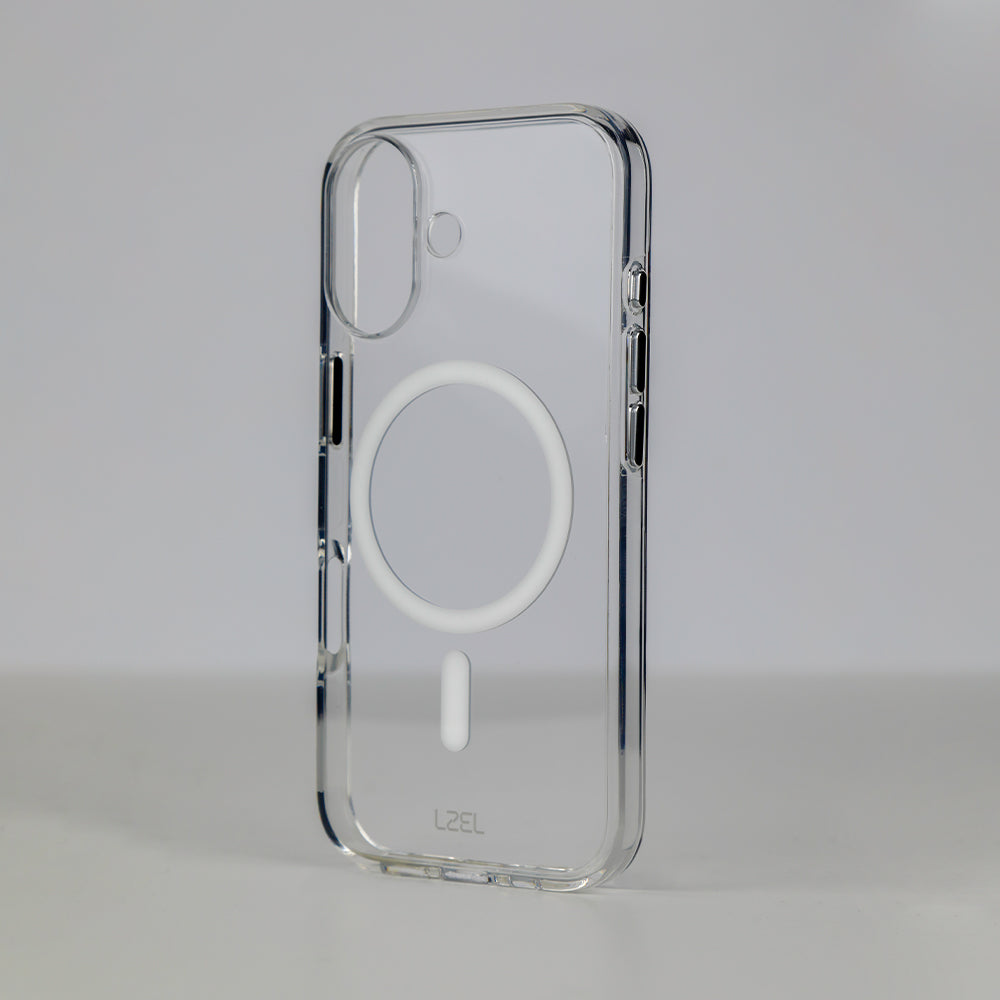 LZEL Magnexo Clear Case for iPhone 17 | Crystal Clear