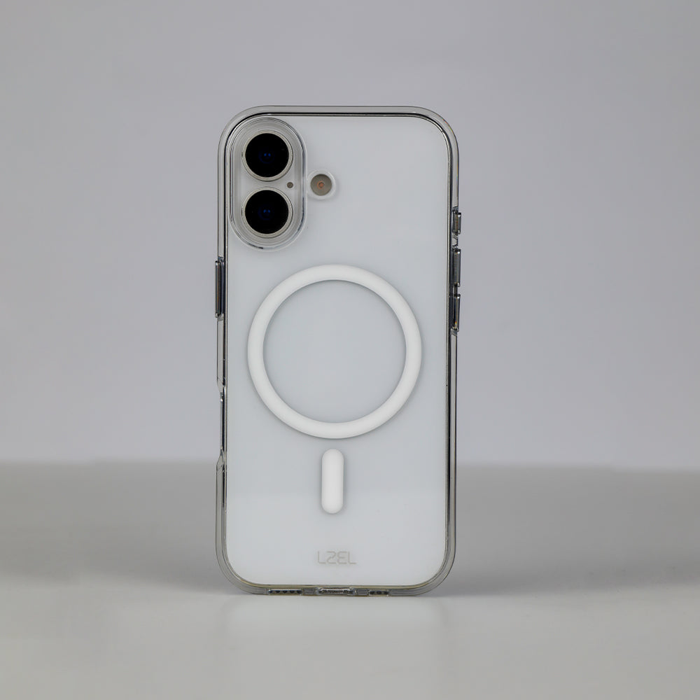 LZEL Magnexo Clear Case for iPhone 17 | Crystal Clear