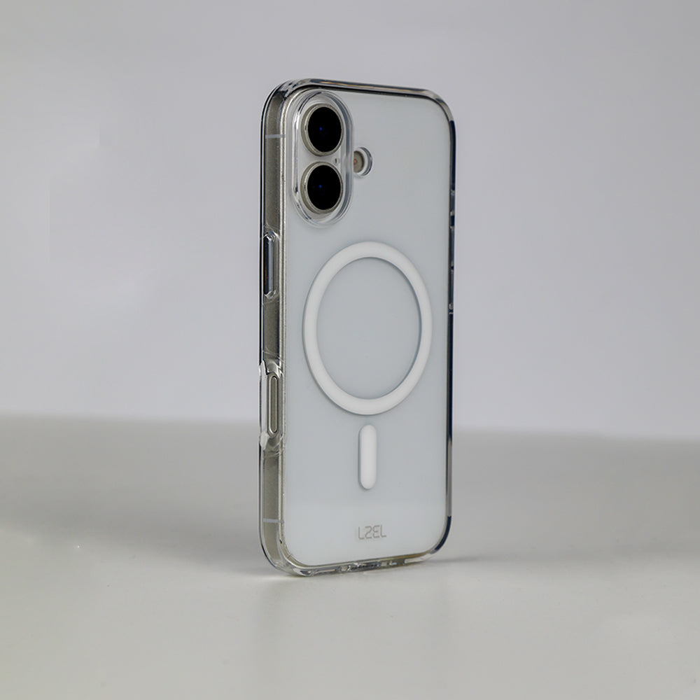 LZEL Magnexo Clear Case for iPhone 17 | Crystal Clear