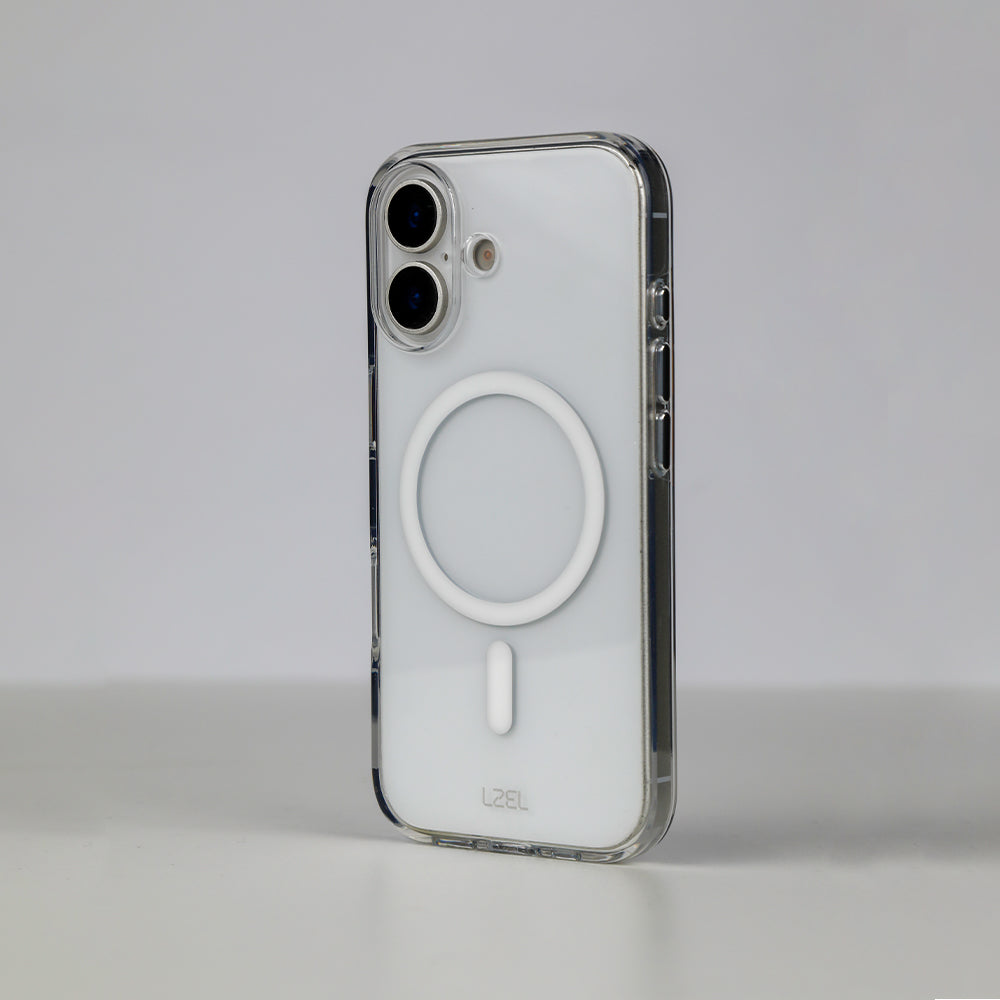LZEL Magnexo Clear Case for iPhone 17 | Crystal Clear