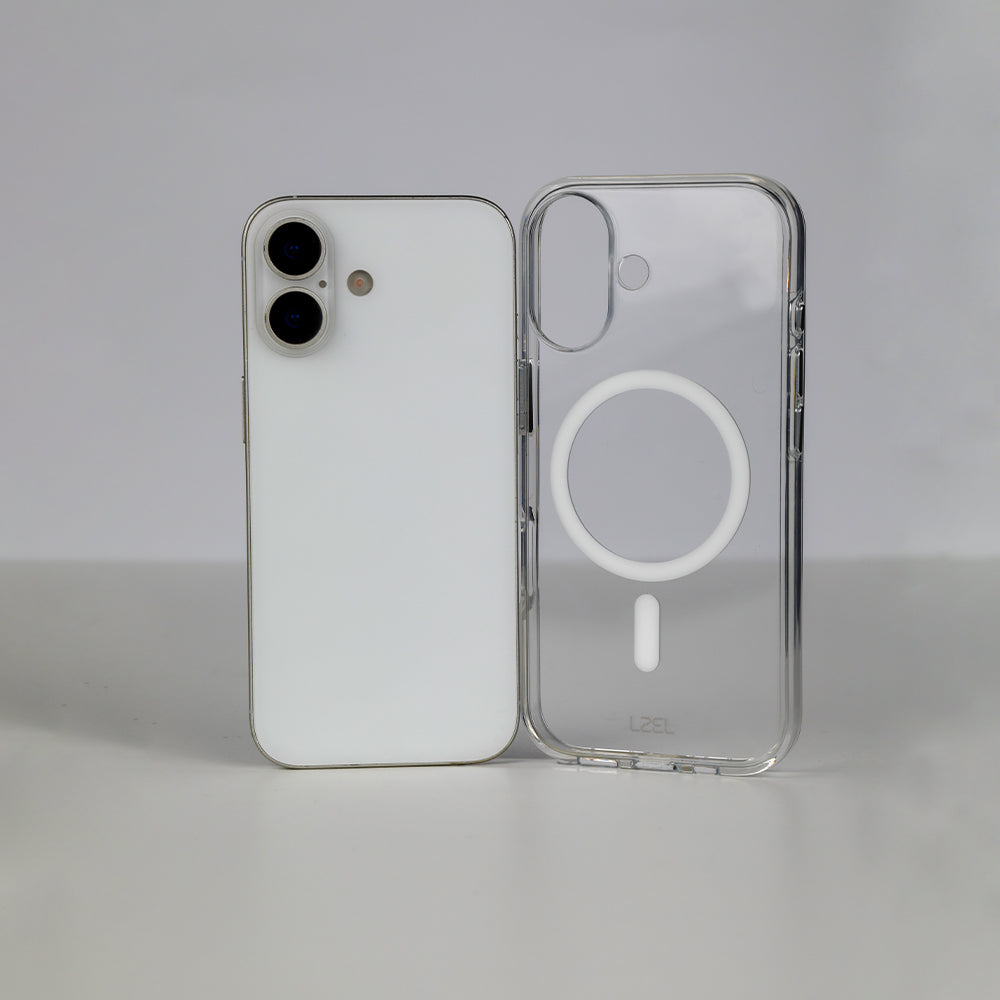 LZEL Magnexo Clear Case for iPhone 17 | Crystal Clear