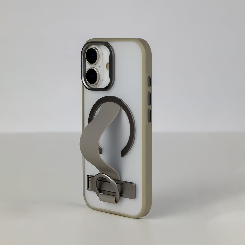 LZEL MagMatte Grip Case for iPhone 17