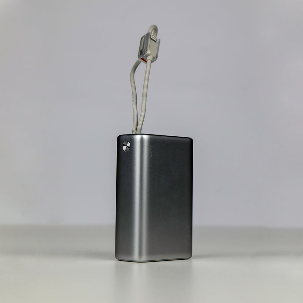LZEL Neurode 20K Pd45W Mini Power Bank Pd3.0 & Qc3.0 | Usb-C Cable & Lighting Cable