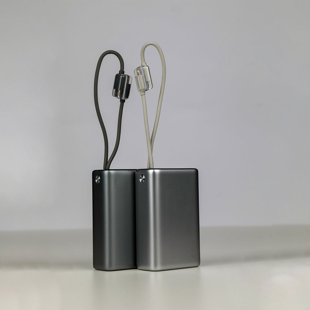 LZEL Neurode 20K Pd45W Mini Power Bank Pd3.0 & Qc3.0 | Usb-C Cable & Lighting Cable