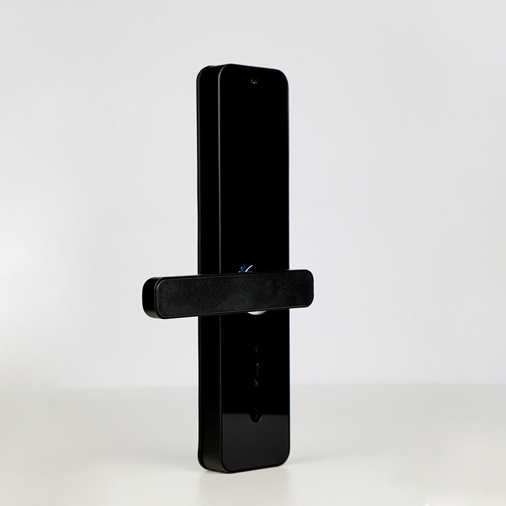 LZEL ZYNTRA Smart Door Lock with Alarm & Tuya App Control | Black