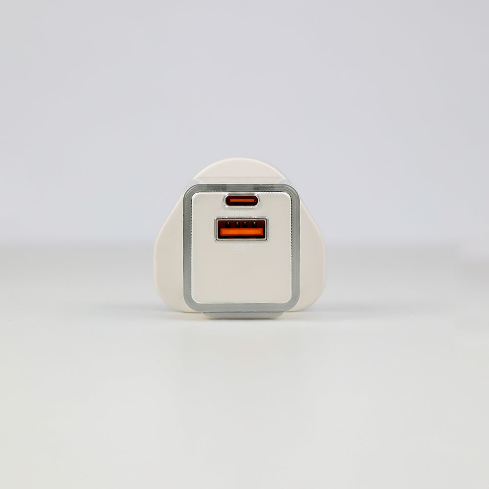 aslitec VoltiqueGaN 35W â€“ Premium GaN Charger, Dual USB-A + USB-C Ports