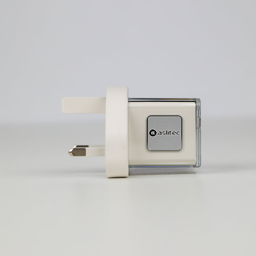 aslitec VoltiqueGaN 35W â€“ Premium GaN Charger, Dual USB-A + USB-C Ports