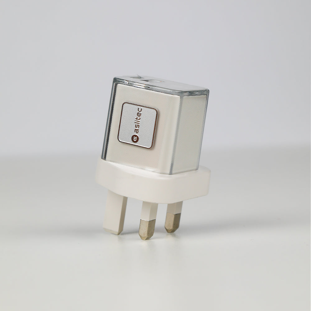 aslitec VoltiqueGaN 35W â€“ Premium GaN Charger, Dual USB-A + USB-C Ports