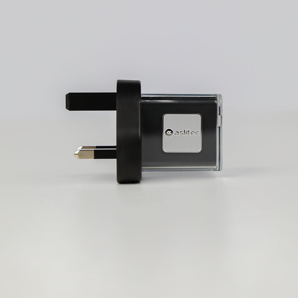 aslitec VoltiqueGaN 35W â€“ Premium GaN Charger, Dual USB-A + USB-C Ports