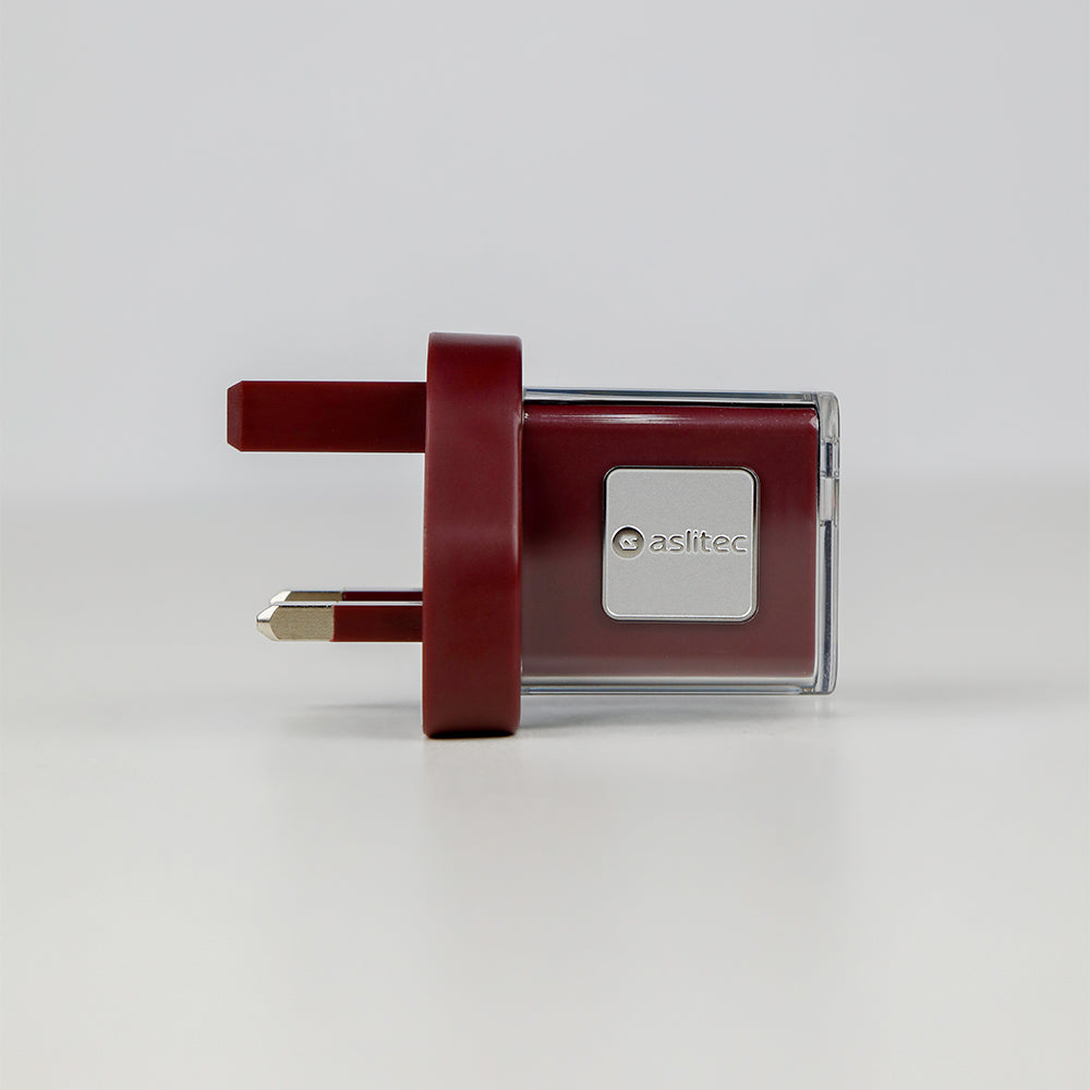 aslitec VoltiqueGaN 35W â€“ Premium GaN Charger, Dual USB-A + USB-C Ports