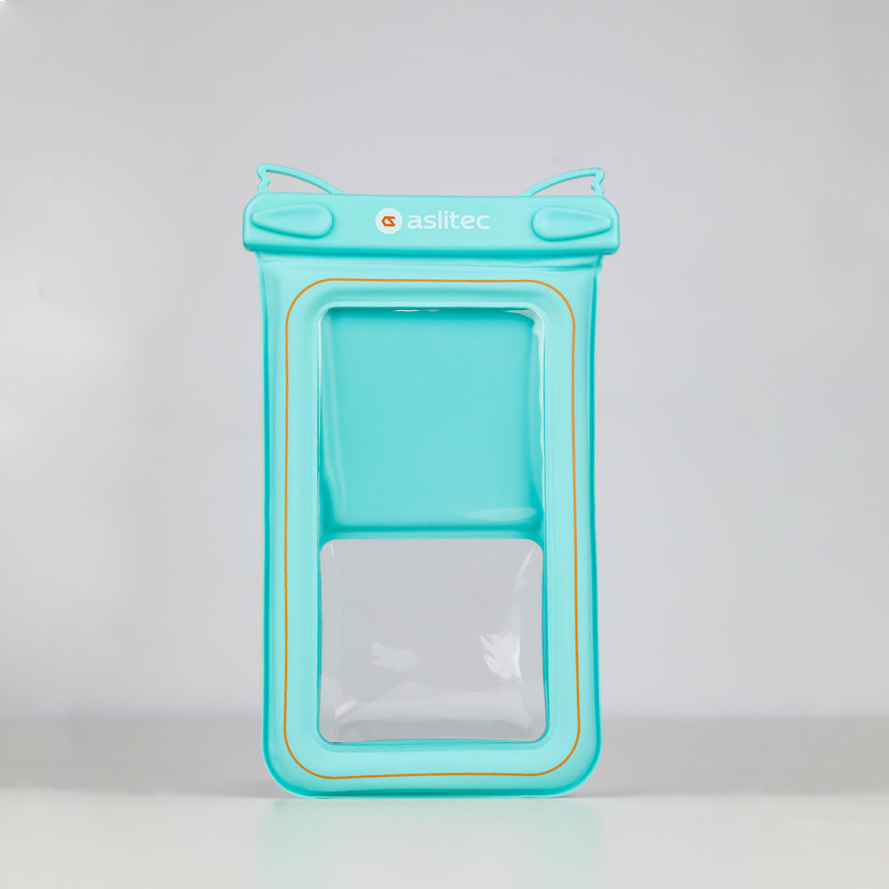 aslitec DIVEGUARD Pouch IP8X Waterproof Floating Phone Pouch With Touch Screen Access Fit Up to 8.9 inch