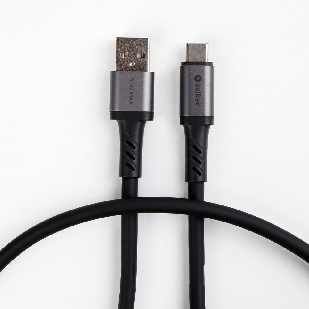 aslitec GRAPHENEX 65W Fast Charging & Data Cable USB-A to USB-C