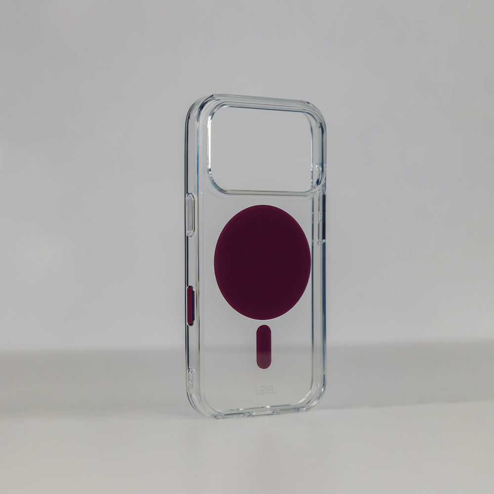 LZEL METAL MAGCRYSTAL Clear MagSafe Case for iPhone 18 Pro & 18 Pro Max