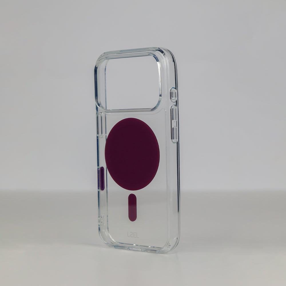 LZEL METAL MAGCRYSTAL Clear MagSafe Case for iPhone 18 Pro & 18 Pro Max