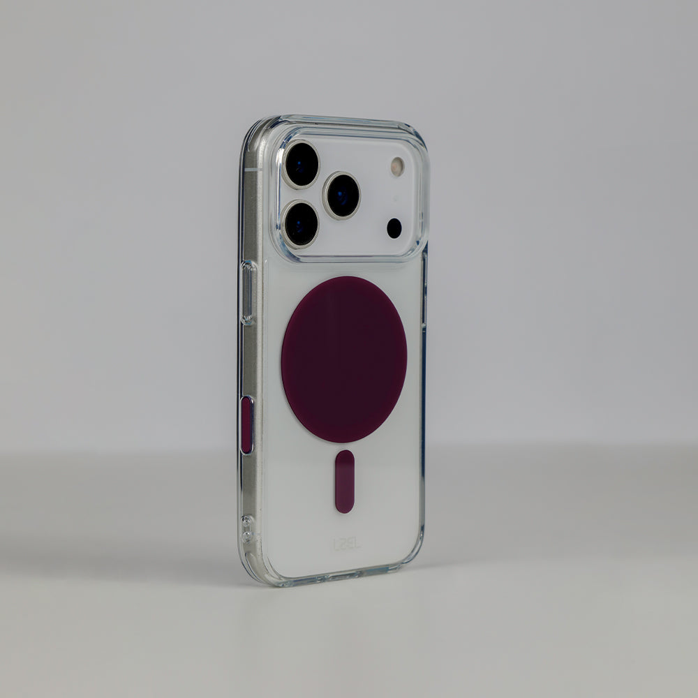 LZEL METAL MAGCRYSTAL Clear MagSafe Case for iPhone 18 Pro & 18 Pro Max
