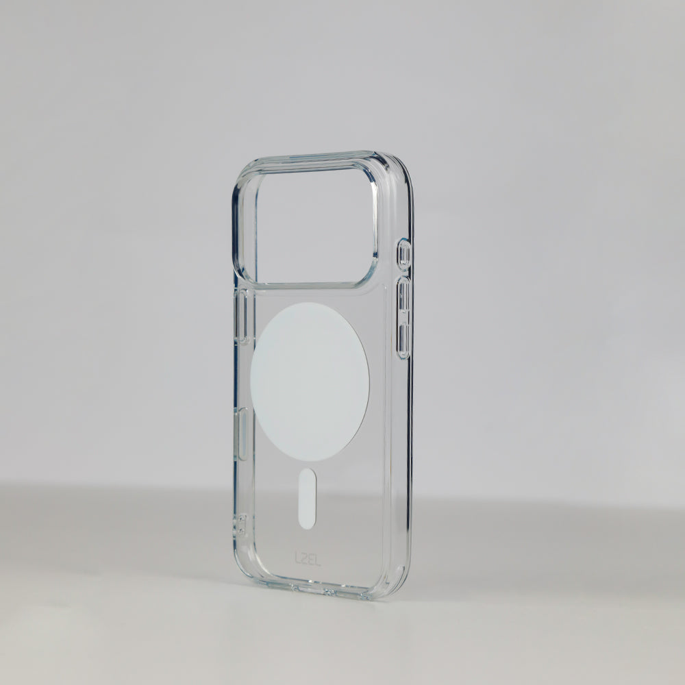 LZEL METAL MAGCRYSTAL Clear MagSafe Case for iPhone 18 Pro & 18 Pro Max