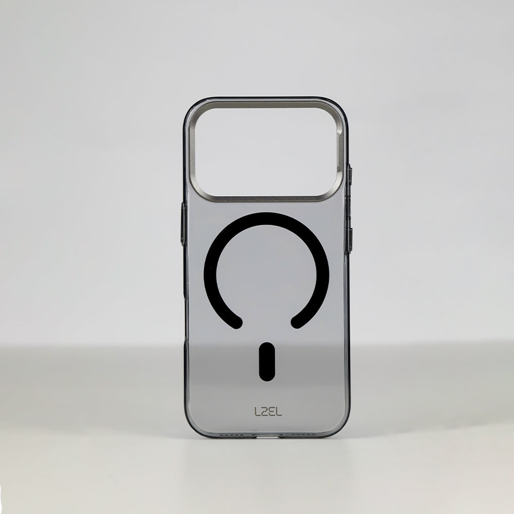 LZEL METAL MAGCRYSTAL Clear MagSafe Case with Metal Frame for iPhone 18 Pro & 18 Pro Max