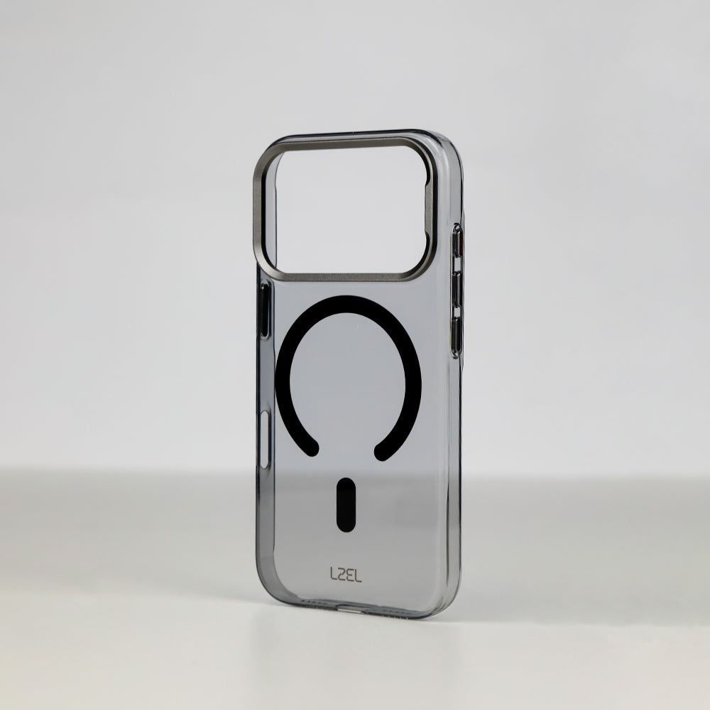 LZEL METAL MAGCRYSTAL Clear MagSafe Case with Metal Frame for iPhone 18 Pro & 18 Pro Max