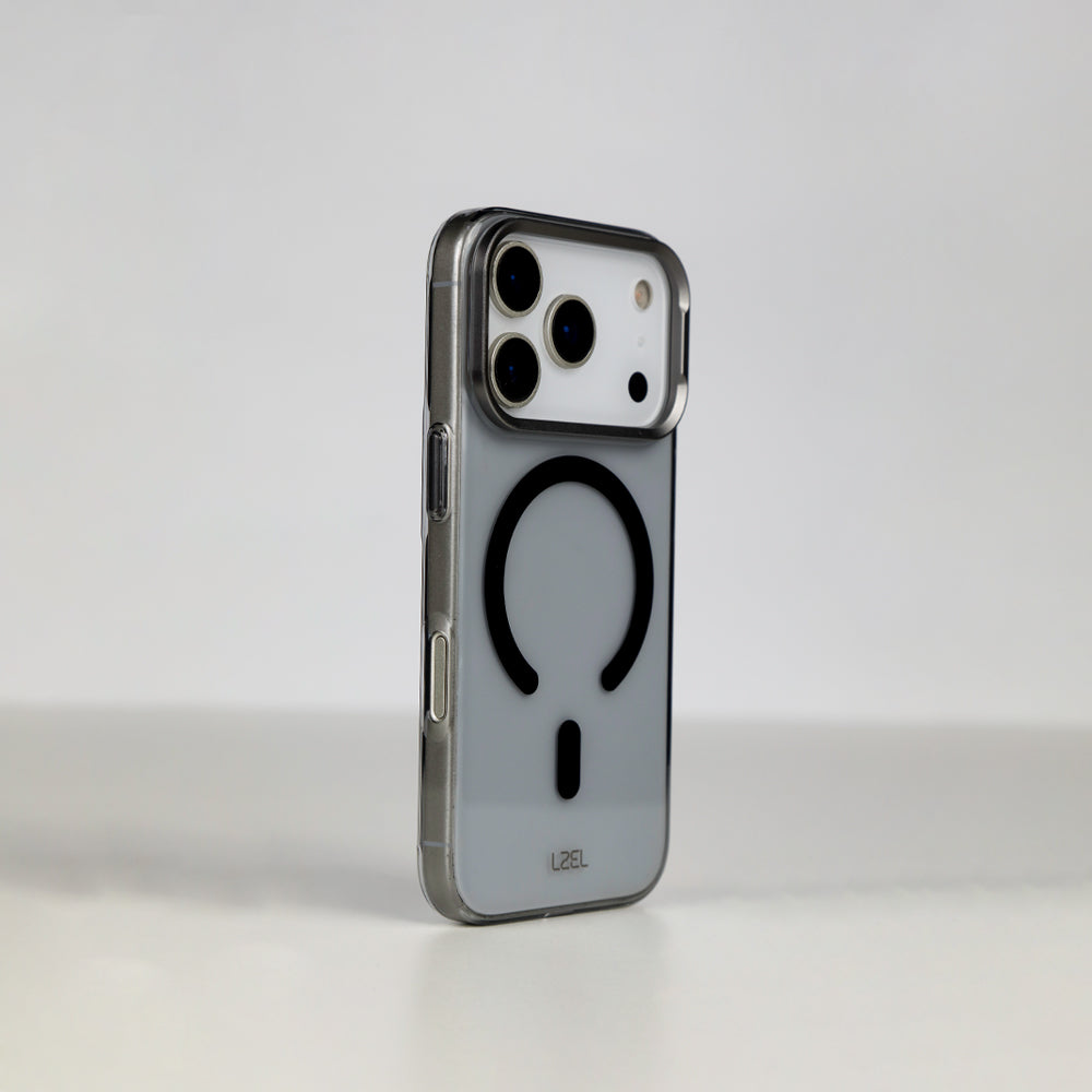 LZEL METAL MAGCRYSTAL Clear MagSafe Case with Metal Frame for iPhone 18 Pro & 18 Pro Max