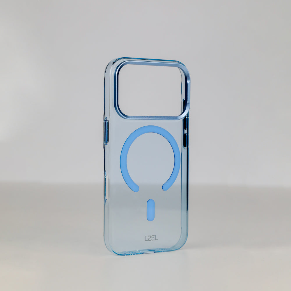 LZEL METAL MAGCRYSTAL Clear MagSafe Case with Metal Frame for iPhone 18 Pro & 18 Pro Max