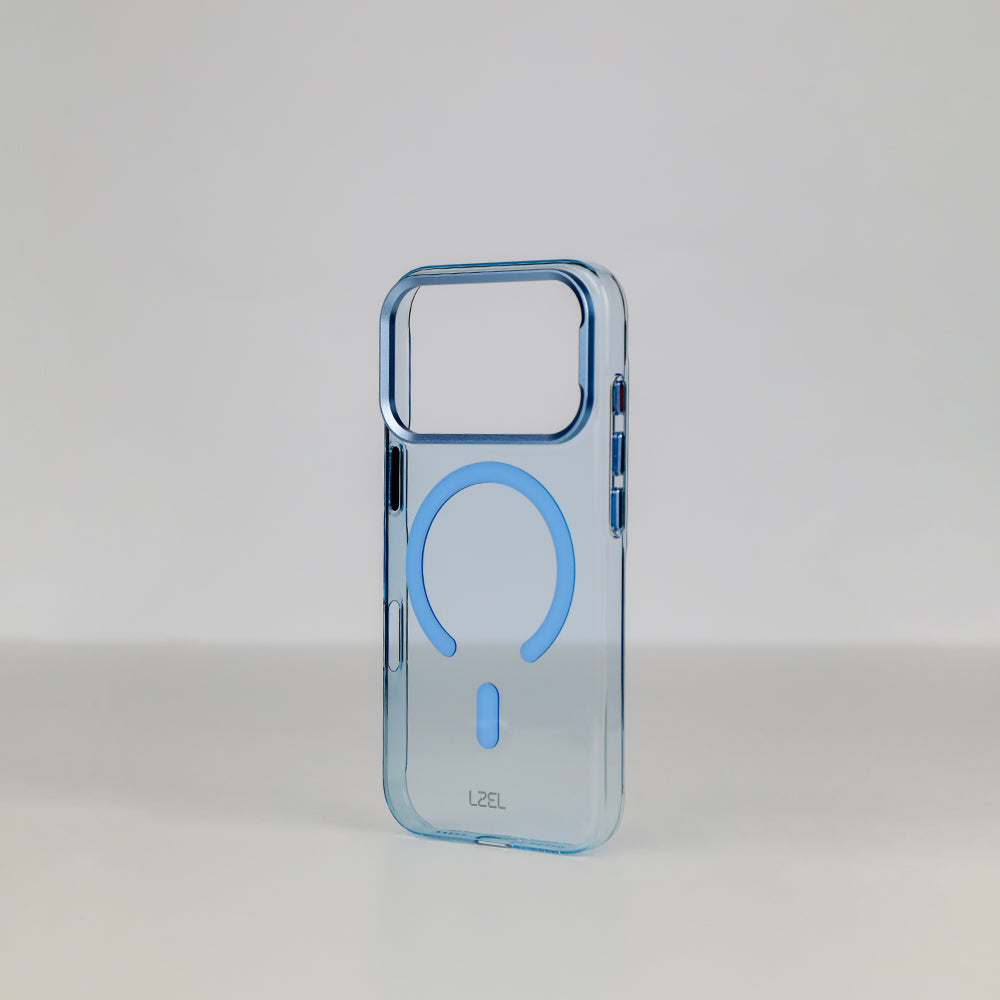 LZEL METAL MAGCRYSTAL Clear MagSafe Case with Metal Frame for iPhone 18 Pro & 18 Pro Max