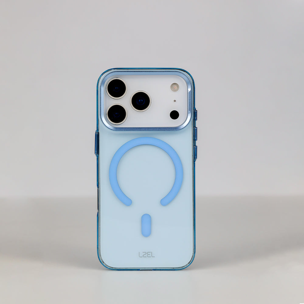LZEL METAL MAGCRYSTAL Clear MagSafe Case with Metal Frame for iPhone 18 Pro & 18 Pro Max