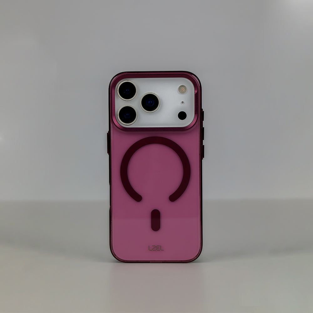LZEL METAL MAGCRYSTAL Clear MagSafe Case with Metal Frame for iPhone 18 Pro & 18 Pro Max