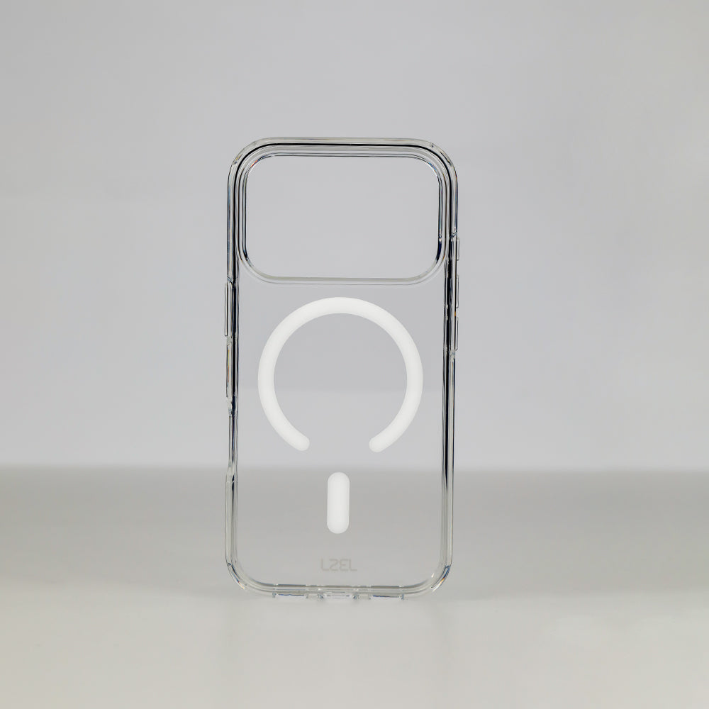 LZEL NEXOMAG Clear MagSafe Case with Enhanced Edge Protection for iPhone 18 Pro & 18 Pro Max