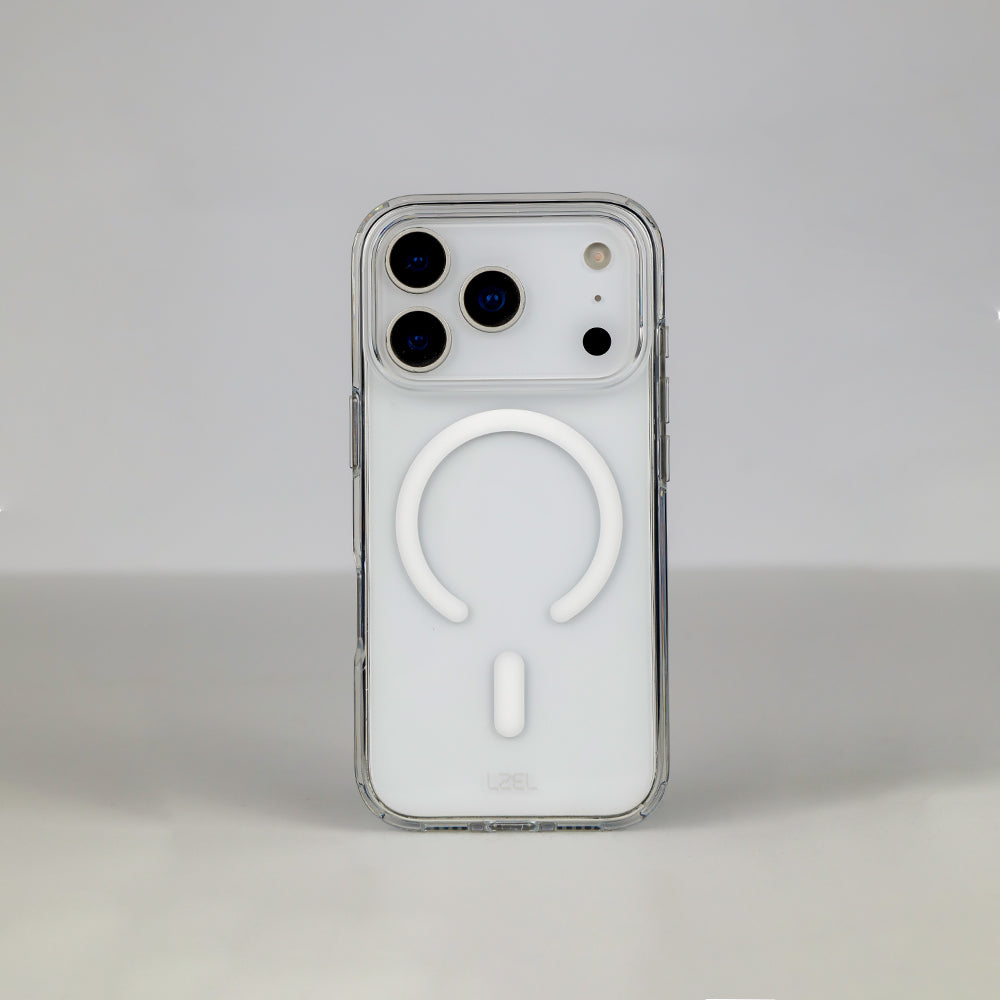 LZEL NEXOMAG Clear MagSafe Case with Enhanced Edge Protection for iPhone 18 Pro & 18 Pro Max