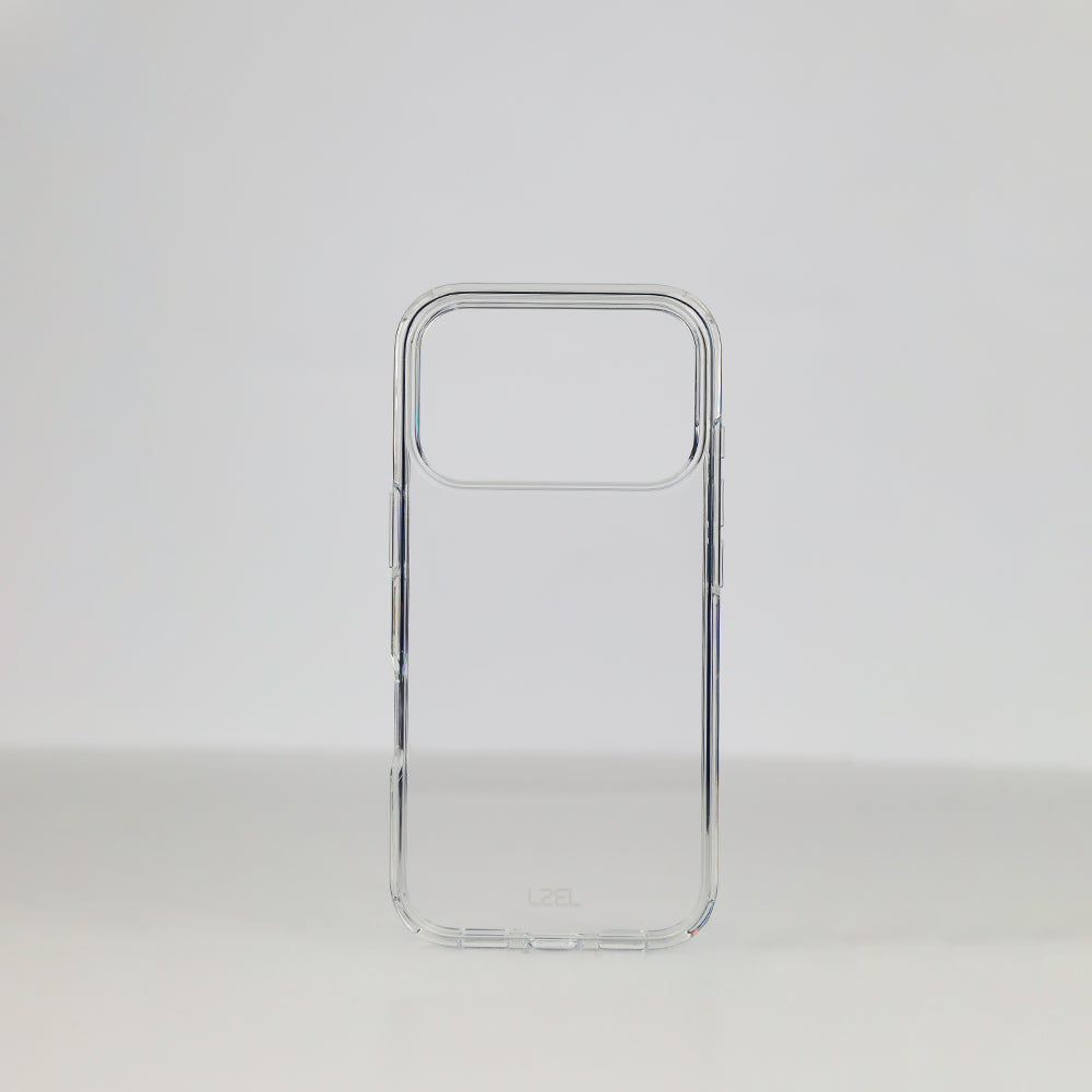 LZEL NEXON CLEAR Crystal Clear Slim Case with Enhanced Edge Protection for iPhone 18 Pro & 18 Pro Max