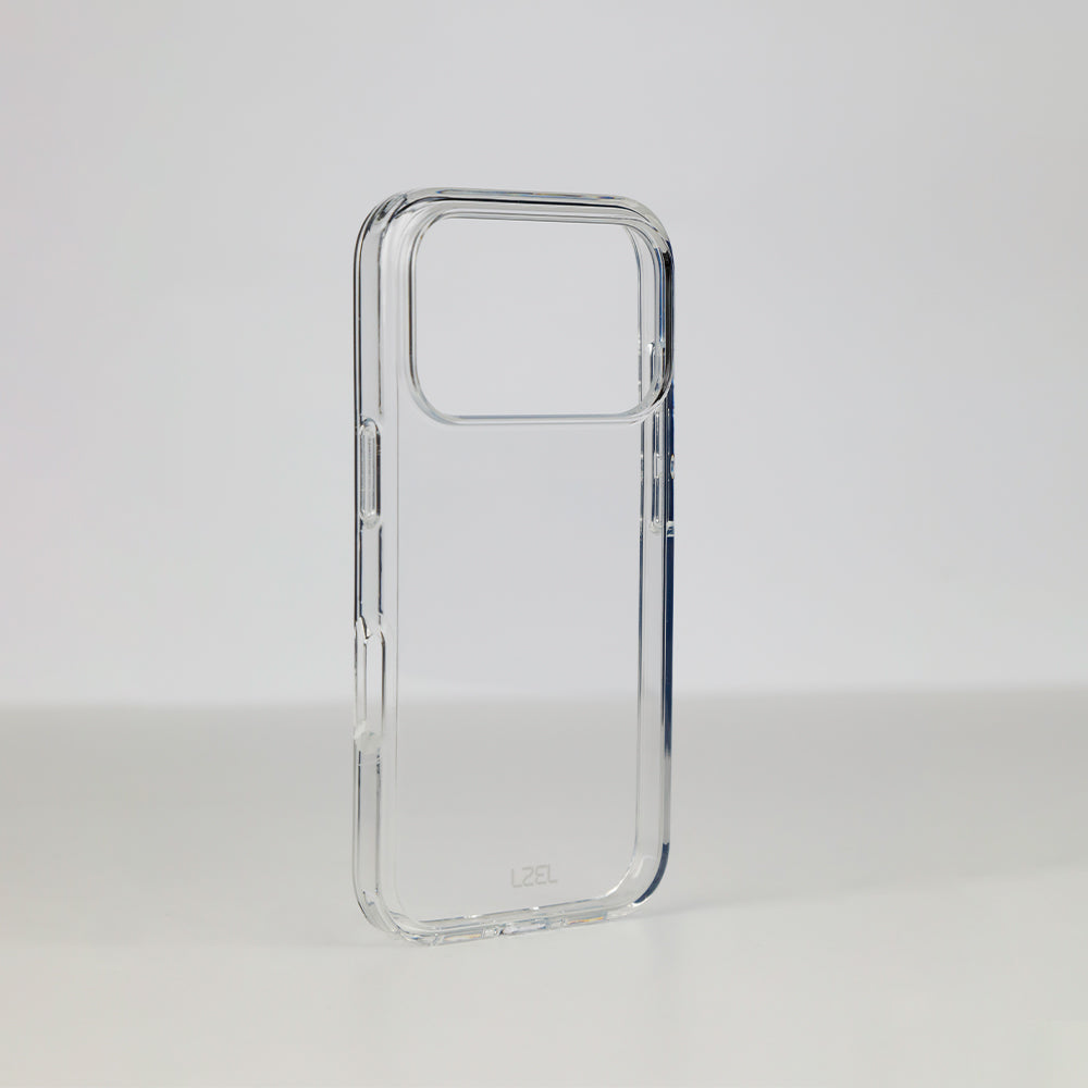 LZEL NEXON CLEAR Crystal Clear Slim Case with Enhanced Edge Protection for iPhone 18 Pro & 18 Pro Max