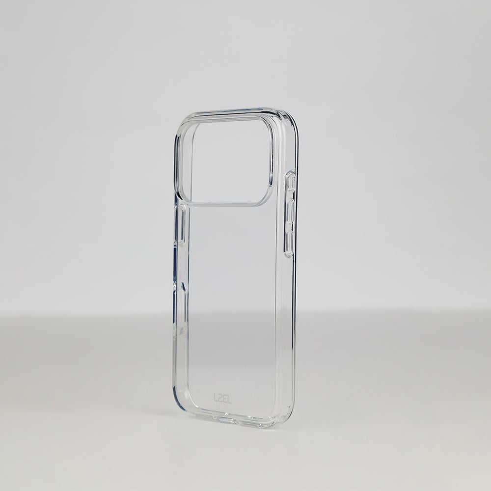 LZEL NEXON CLEAR Crystal Clear Slim Case with Enhanced Edge Protection for iPhone 18 Pro & 18 Pro Max