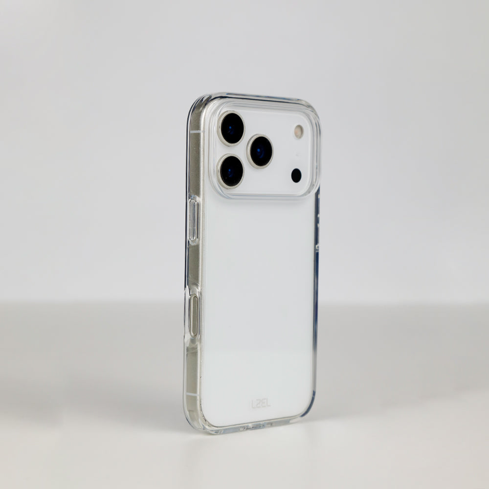 LZEL NEXON CLEAR Crystal Clear Slim Case with Enhanced Edge Protection for iPhone 18 Pro & 18 Pro Max