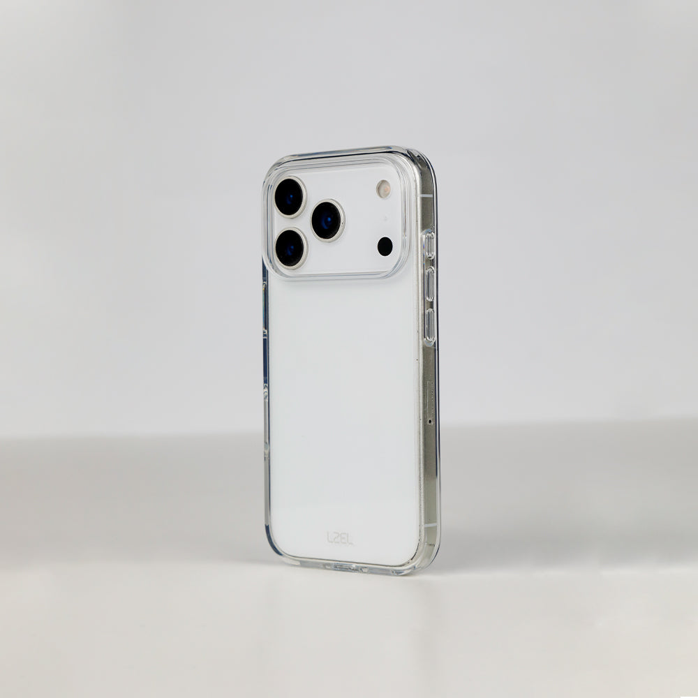 LZEL NEXON CLEAR Crystal Clear Slim Case with Enhanced Edge Protection for iPhone 18 Pro & 18 Pro Max