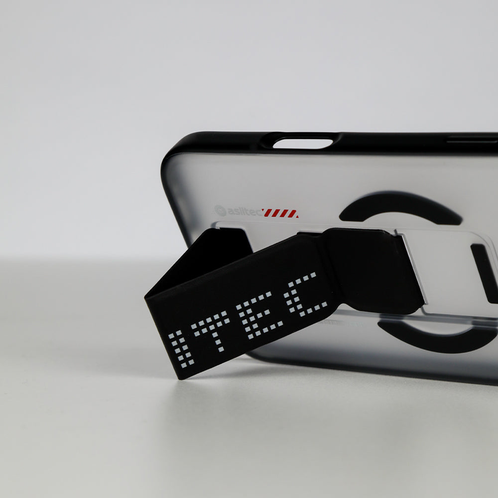 aslitec MATTMAG Matte MagSafe Case with Leather Kickstand for iPhone 18 Pro Max
