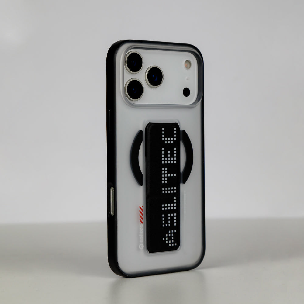 aslitec MATTMAG Matte MagSafe Case with Leather Kickstand for iPhone 18 Pro Max