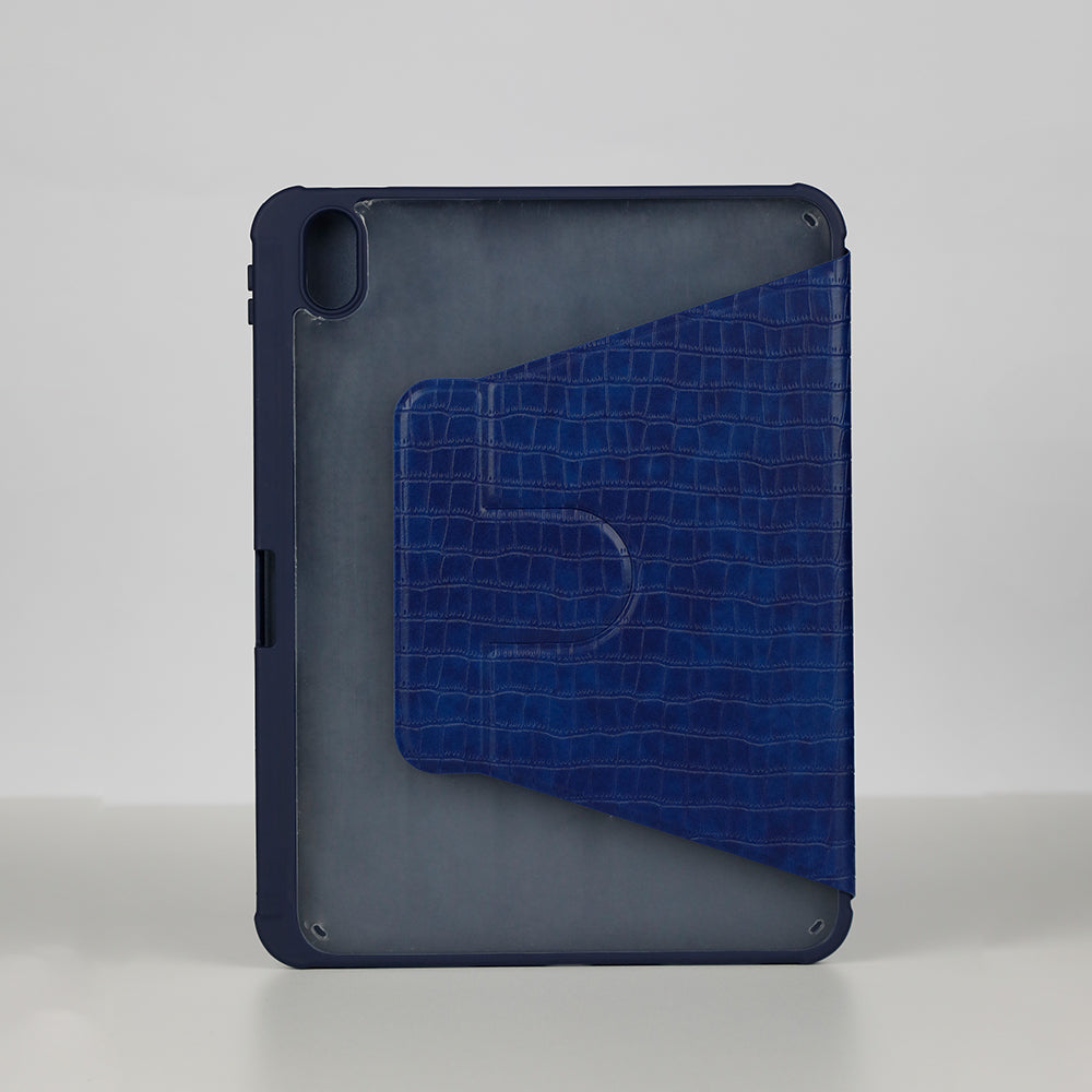 Smart High Quality Croc Pattern Leather Case for iPad A16 11-inch 2025 & iPad 10.9-inch 2022