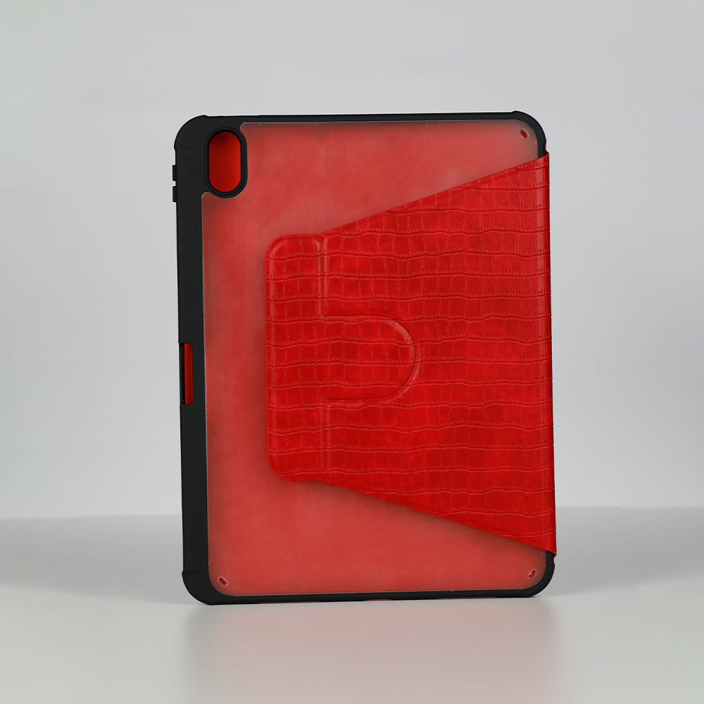 Smart High Quality Croc Pattern Leather Case for iPad A16 11-inch 2025 & iPad 10.9-inch 2022