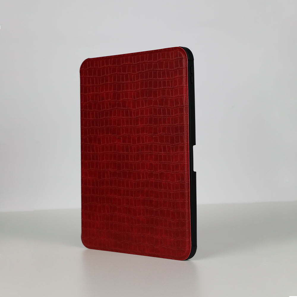 Smart High Quality Croc Pattern Leather Case for iPad A16 11-inch 2025 & iPad 10.9-inch 2022