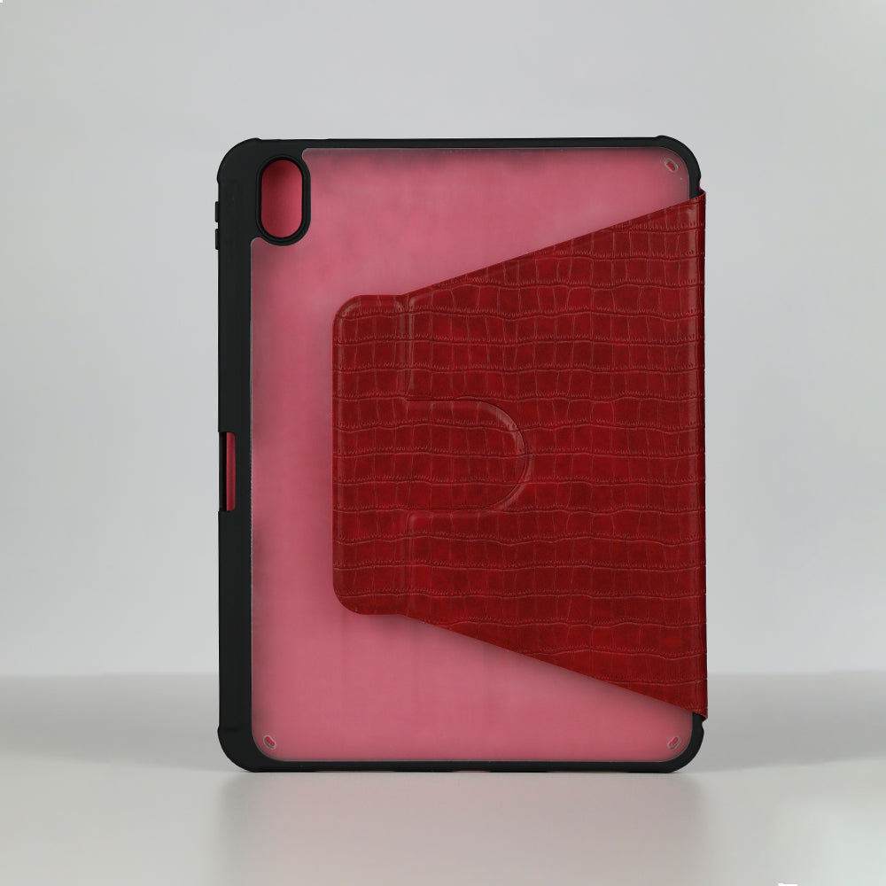 Smart High Quality Croc Pattern Leather Case for iPad A16 11-inch 2025 & iPad 10.9-inch 2022