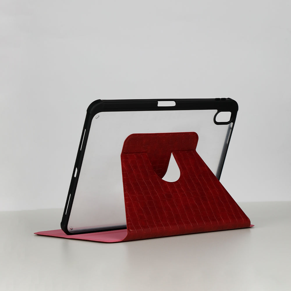 Smart High Quality Croc Pattern Leather Case for iPad A16 11-inch 2025 & iPad 10.9-inch 2022