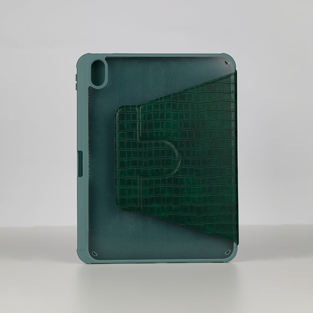 Smart High Quality Croc Pattern Leather Case for iPad A16 11-inch 2025 & iPad 10.9-inch 2022